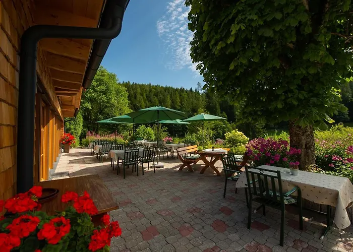 Hotel mit Pool: Landhotel Hochlackenhof