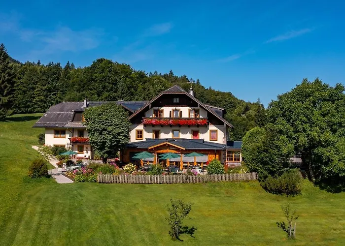 Hotel mit Pool: Landhotel Hochlackenhof